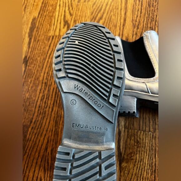 EMU Australia Women's Ellin Rainboot, Silver, size 8 - Picture 5 of 7